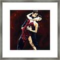 The Passion Of Tango Framed Print