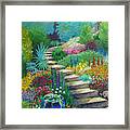 The Peaceful Path Framed Print