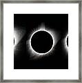 The Phase Of An Eclipse - Straight Framed Print