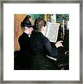 The Piano Lesson Framed Print