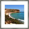 The Point At Abalone Cove Framed Print
