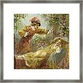 The Prince Finds The Sleeping Beauty Framed Print
