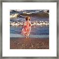 The Princess And The Sea Framed Print