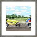 The Racers Framed Print