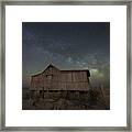 The Real Jersey Shore At Night Framed Print