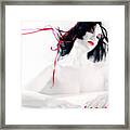 The Red Breeze Framed Print