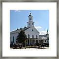 The Reformed Church Of Newtown- Framed Print