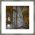 The Retroquire And The Chantry Framed Print