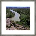 The Rio Grande River Framed Print