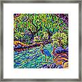 The River Between Worlds Framed Print