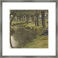 The River, United Kingdom, By George Kilburne Framed Print