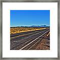 The Road To Flagstaff Framed Print
