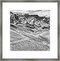 The Road To Ladakh 2 Bw Framed Print