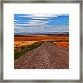 The Road To Nowhere Framed Print