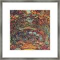 The Rose Way In Giverny Framed Print