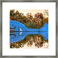 The Route 66 Blue Whale - Catoosa Oklahoma Framed Print