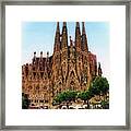 The Sagrada Familia Framed Print