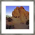 The Sand Castle Framed Print