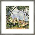 The Sea At L Estaque By Paul Cezanne Framed Print