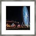 The Seattle Great Wheel 2 Framed Print