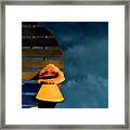 The Shell And The Storm Framed Print