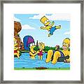 The Simpsons Framed Print