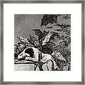 The Sleep Of Reason Produces Monsters Framed Print