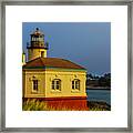 The Small Coquille River Lighthouse Framed Print