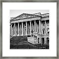 The South End In Black And White Framed Print