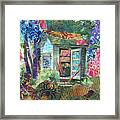 The Spider's Shed Framed Print