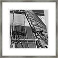 The Star Of India Mast Framed Print