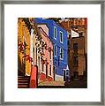 The Streets Of Guanajuato Framed Print