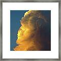 The Sunset Cloud Framed Print
