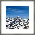 The Swiss Alps Framed Print