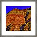 The Tepees Up Close Framed Print