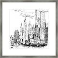 The Thing I Like About New York Framed Print