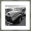 The Three Amigos - Hot Rods In Black And White Framed Print