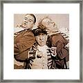 The Three Stooges Framed Print