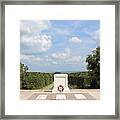 Known But To God -- The Tomb Of The Unknown Soldiers Framed Print