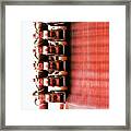 Red Coil Electric Motor Framed Print