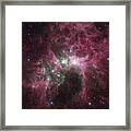 The Tortured Clouds Of Eta Carinae Framed Print