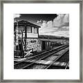 The Train Now Departing Framed Print