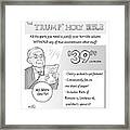 The Trump Holy Bible Framed Print