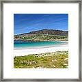The Turquoise Water Of Dogs Bay Roundstone Ireland Framed Print