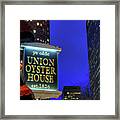 The Union Oyster House - Boston Framed Print