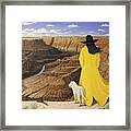 The View Framed Print