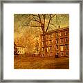 The Village - Allaire State Park Framed Print