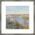 The Village In Champagne Framed Print