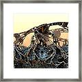 The Walls Came Tumbling Down Framed Print