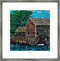 The Water Mill Framed Print
